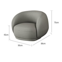 Ensemble de canapés sectionnels en velours en gros, design nordique moderne de luxe léger pour la salle à manger et l'hôtellerie, mobilier de haute qualité