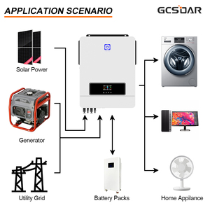 Inversor solar GCSOAR 10.2kw para sistema de energía solar - Product Image 3