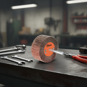 Ttake Abrasive Flap <b>Wheel</b> 25x10 Mm 240 Grit 3 Mm Shank For <b>Grinding</b> - Product Image 3