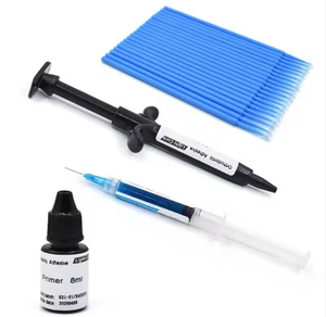Pâte adhésive orthodontique <span class=keywords><strong>pour</strong></span> brackets dentaires, kit adhésif auto-durcissant et photopolymérisable, pâte d'apprêt - Product Image 2