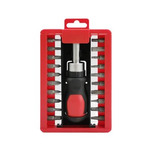 Lixin Tools <b>Ratchet</b> Screwdriver <b>1</b>/<b>4</b> In Metric Imperial Chrome Vanadium Steel 21 Piece Set Home Use Auto Repair Tool Kit - Product Image 3