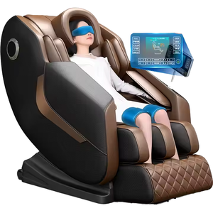 <span class=keywords><strong>Fauteuil</strong></span> de massage 3D de luxe en cuir PU, zéro gravité, avec airbags fessiers, Hifi, pliable, portable, Shiatsu, pour le loisir, avec fonction de minuterie, économique - Product Image 1