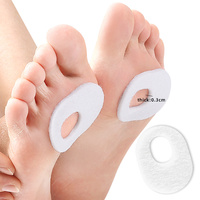 Nouveau coussinet en feutre 010 pour les callosités des pieds, adhésif et amovible ; soulage la douleur, prévient l'abrasion ; protection invisible sous la plante des pieds