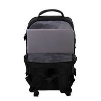 Karactermania PRO-DG Black-Mercury 2.0 Mochila de cabina debajo del asiento 40x20x25cm Negra Resistente al agua Cierre de cremallera Forro de poliéster