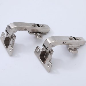 90 Degree Soft Closing Hydraulic Hinges Furniture Hardware <strong>Fittings</strong> Kitchen Cabinet <strong>Doors</strong> Hinges Plastic Bag + Carton 105 Degree - Product Image 2