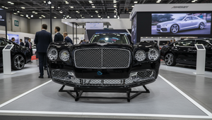 Pour Bentley Flying Spur 2019 modèle calandre voiture pare-chocs phare radiateur plastique pare-chocs garde - Product Image 4