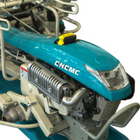 Transplanteur de riz automatique à moteur thermique, haute efficacité, 4/6 rangs, pour rizières