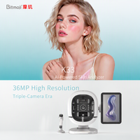 2026 Esthetische Diagnostische AI Analyse Vergelijking Rapport Android Scalp Body Facial Skin Analyzer Machine voor Gebronsde Huid