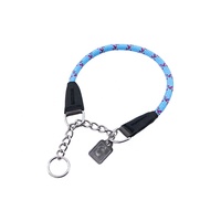 Collier tactique pour chien en nylon réglable, réfléchissant, souple, durable, avec logo personnalisé OEM, anti-traction, de luxe, fabriqué en usine