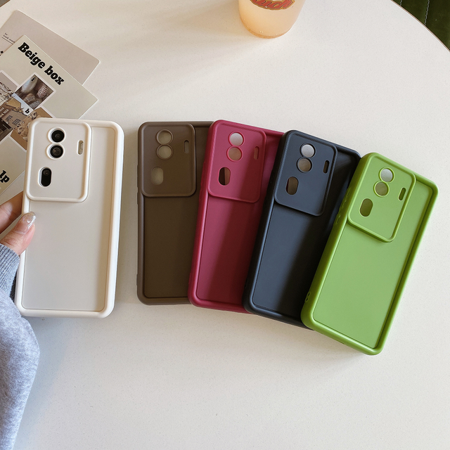 For Realme P2 PRO 5G 14 PRO+ C75 GT NEO 6SE C61 V20 C63 Case Plain Candy Color Soft Silicone TPU Phone Cases Back Cover