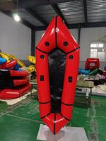 Packraft léger en PVC/TPU pour la navigation en eaux calmes et en eaux vives, idéal pour les aventures fluviales