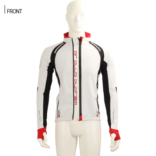 Cycling Hiking Running Breathable Waterproof Men Windbreaker Fleece Plus Size Men's Jacket
