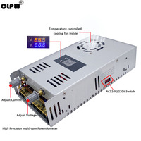 Harga Murah Ac ke Dc tampilan Digital yang dapat disesuaikan 24v 36v 48v 600w catu daya yang dapat disesuaikan untuk sistem keamanan kamera Cctv