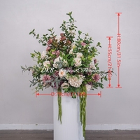Prix de gros usine – Bouquet de fleurs artificielles style vintage réaliste pour demande en mariage, mariage, Saint-Valentin, anniversaire et fiançailles