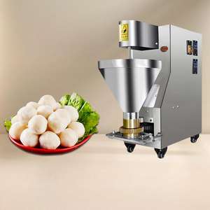 Nueva Máquina Comercial de Alta Eficiencia para Formar Albóndigas de Pescado, Pollo y Carne de Res de 20mm/25mm/30mm, Acero Inoxidable de Grado Alimenticio - Product Image 2