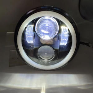 Phare LED 5,75 pouces le plus vendu, 75W 12V, étanche, blanc, faisceau haut/bas, 8000 lumens, ajustement universel pour camions tout-terrain - Product Image 6