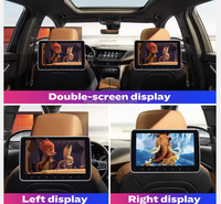 Moniteur d'appuie-tête YLA 10'' 11.6'' 13'' Écran tactile TV IPS Android WIFI pour siège arrière de voiture, tablette multimédia, lecteur CarPlay
