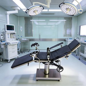 Table d'opération hydraulique, lit de salle d'opération, équipement médical, hôpital, orthopédie, gynécologie, obstétrique, accouchement - Product Image 3