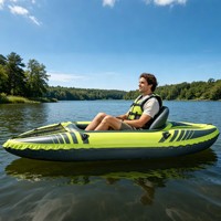 Raft gonflable portable pour lacs et rivières, kayak gonflable, canoë gonflable pour adultes, sports nautiques en mer