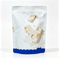 Pochette à fermeture éclair personnalisée, sac en plastique de qualité alimentaire pour emballer des produits de collation