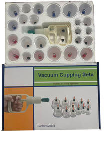 Set Alat Pijat Vakum Profesional 6/12/18/24/48 Cup dari Plastik untuk Terapi Pelangsingan Tubuh dan Detoksifikasi - Product Image 5