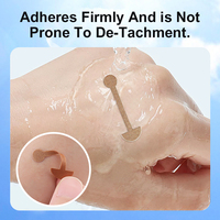 Bandes de remodelage nasal personnalisables certifiées CE, autocollants nasaux élastiques non médicaux, réutilisables, imperméables, pour un effet tenseur et une aide beauté.