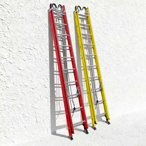<span class=keywords><strong>Escalera</strong></span> Extensible <span class=keywords><strong>de</strong></span> <span class=keywords><strong>Dos</strong></span> Secciones con Certificación CE, <span class=keywords><strong>Escalera</strong></span> Plegable <span class=keywords><strong>de</strong></span> Fibra <span class=keywords><strong>de</strong></span> Vidrio para Escape <span class=keywords><strong>de</strong></span> Incendios, Telescópica y Aislada, <span class=keywords><strong>de</strong></span> 12 pies, para Trabajo en Exteriores, con Capacidad <span class=keywords><strong>de</strong></span> Carga <span class=keywords><strong>de</strong></span> 150 kg - Product Image 1