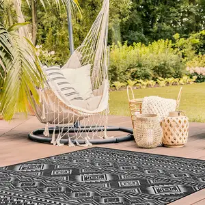 Easy Clean custom polypropylene Geometric Moroccan Trellis Area Rugs outdoor patio rug Carpet mat 4x6 for polypropylene rug