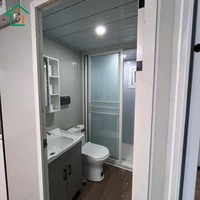 Usine personnalisée 20 pieds 30 pieds 40 pieds maisons préfabriquées portables conteneur pliable mobile extensible 1/2/3 maison préfabriquée