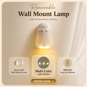 Lampada Notturna LED Mini USB Ricaricabile per Bambini, Lampada Portatile a Forma di Lucciola, Montaggio Magnetico a Parete, Moderna Dimmerabile Multicolore - Product Image 1