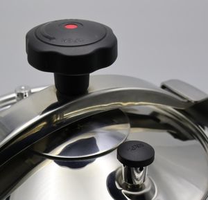 <span class=keywords><strong>Olla</strong></span> a presión de <span class=keywords><strong>10</strong></span> cuartos de galón ecológica de acero inoxidable con revestimiento de acero inoxidable compatible con cocinas de gas e inducción - Product Image 5