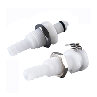 Coupez le connecteur/couplage à déconnexion rapide pour tube en PVC souple ou tube en TPU pour transférer l'eau/l'air