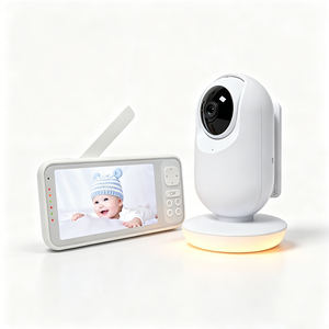 KT556L No WiFi Baby Monitor 5 Inch IPS Screen 720P HD <b>Wireless</b> Video Baby Camera with PTZ 5000mAh Battery Privacy Protection - Product Image 1