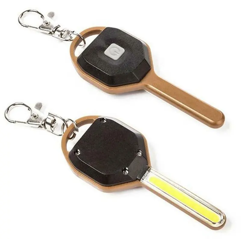 Hot Sales Gift COB LED Keychain light super bright key chain led flash light Emergency Torch Night Light