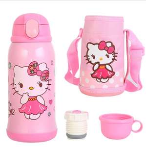 Bouteille d'eau en acier inoxydable avec paille pour bébé et enfant, vente en gros - Product Image 6