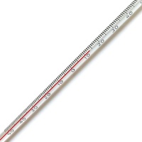 Customizable ODM 30cm Red Glass Rod Thermometer 0-200℃ Range for Water and Alcohol Temperature Instruments