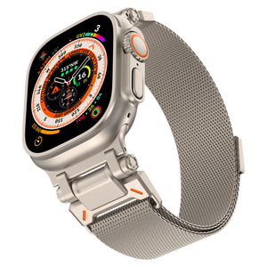 RYB 24mm Ancho Magnético Ancho De La <span class=keywords><strong>Correa</strong></span> Para <span class=keywords><strong>Apple</strong></span> <span class=keywords><strong>Watch</strong></span> Ultra <span class=keywords><strong>Se</strong></span> 10 9 8 7 6 5 - Product Image 4