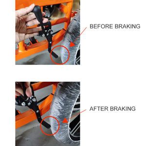 Silla de ruedas eléctrica plegable inteligente completamente automática con batería de larga duración para personas mayores-Scooter de movilidad de cuatro ruedas - Product Image 2