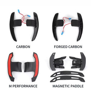 Volant complet en cuir suédé et fibre de carbone modifié M Sport pour <span class=keywords><strong>BMW</strong></span> X3 X4 X5 F10 F20 F30 F11 F44 F13 F15 F85 M6 - Product Image 5