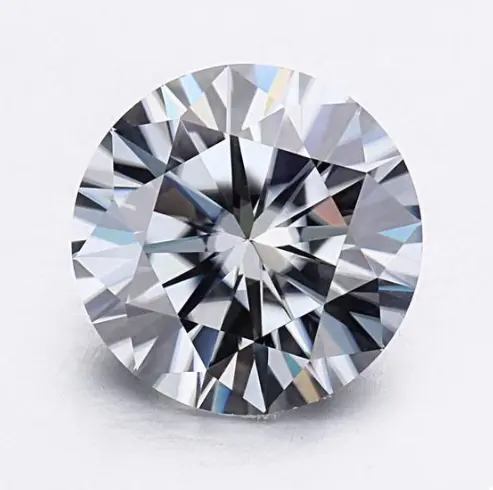 Yinzheng obral besar Moissanite Cemerlang potongan bulat longgar Moissanite warna D batu permata Moissanite