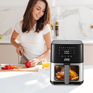 Friteuse à air numérique à écran tactile Winningstar 4,5 L pour frites, tartes aux œufs et viande rôtie (multifonctionnelle) - Product Image 4