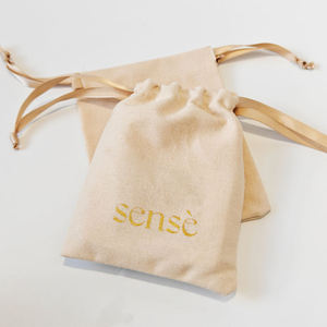 Pochette en coton 100% naturel de haute qualité, réutilisable et recyclable, sac en daim à cordon pour chaussures et emballage de cadeaux de mariage - Product Image 1