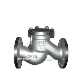 Clapet anti-retour à bride en acier inoxydable 304 H41W-16P fourni par le fabricant pour réduction de pression de milieux acides - Product Image 3