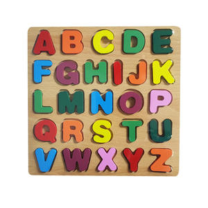 <span class=keywords><strong>Offre</strong></span> Spéciale petit Puzzle éducatif pour enfants étui en bois russe arabe lettres chiffres <span class=keywords><strong>offre</strong></span> spéciale pour la reconnaissance de la langue - Product Image 6