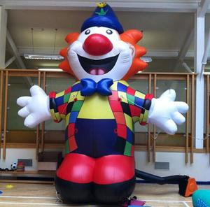 Clown de dessin animé amusant gonflable pour les événements de cirque en plein air pour la décoration ou l'utilisation de croup personnage de dessin animé gonflable drôle - Product Image 1