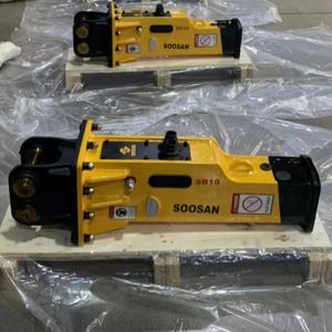 Disjoncteur hydraulique Sb 10 Type de boîte adapté aux mini pelles et bob Cat Skid Steer Loader avec 0.8-2.5 tonnes pour démolition Wor - Product Image 1