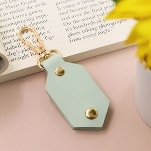 Lightweight Pu Leather Corporate <b>Gifts</b> Personalized Keychain Charm Mini Photo Frame for Friends Family Lover - Product Image 5