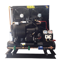 Usine directe haute efficacité 3-15Hp refroidisseur d'eau refroidi par air congélateur stockage à froid Machine unités de compresseur avec une capacité de 2,5 tonnes