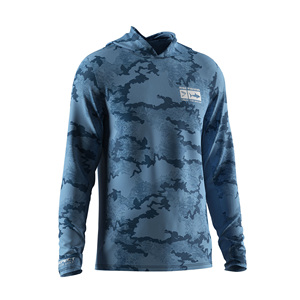 Camiseta Premium con Capucha para Hombre, Protección Solar, Paneles de Malla Duraderos, Ideal para Pesca durante Todo el Día - Product Image 3