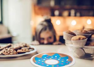 Factory Direct One Modern Style Sweet Donut Paper <b>Plates</b> for 1st Birthday Party Hot Selling 7.3 in - Product Image 2